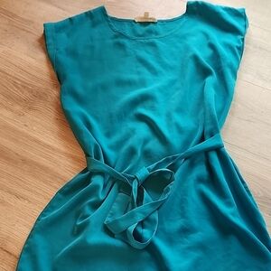 Hippie Rose | Teal Midi Dress Or Tunic